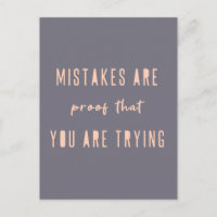 Fehler sind nachweisbar | Modernes Niedliches Lila