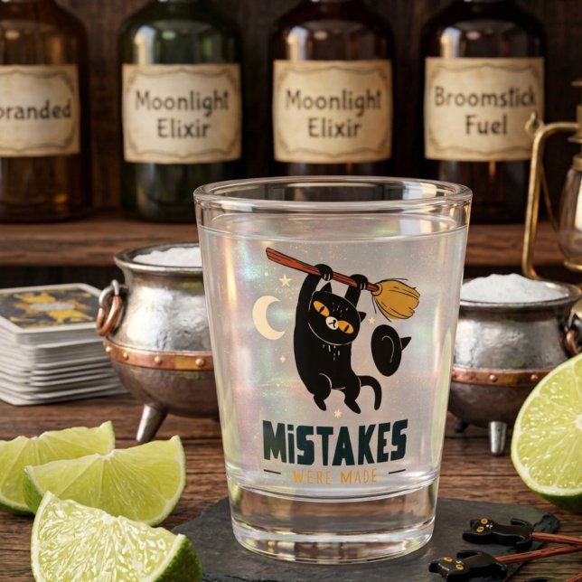 Fehler wurden gemacht Halloween Schnapsglas – Lust (Von Creator hochgeladen)