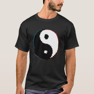 Fehler Yin und Yang Symbol Taoismus Buddhismus Chi T-Shirt
