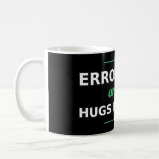 Fehlerbalken sind nur Umarmungen für Data Science Kaffeetasse