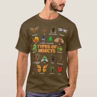 Fehlererkennung Wissenschaftliche Gabe von Insekte T-Shirt