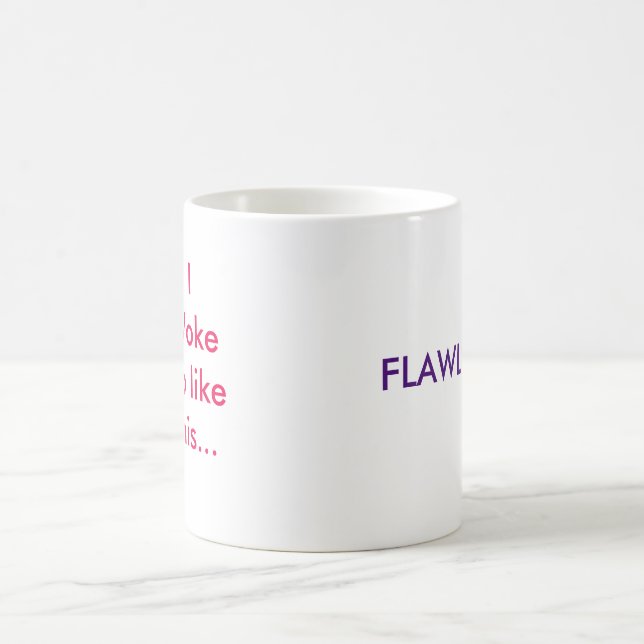 Fehlerlos Kaffeetasse (Mittel)