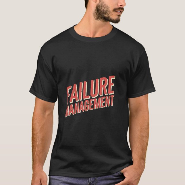 Fehlermanagement Akademischer Student Schule --- T-Shirt (Vorderseite)