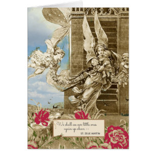 Fehlgeburt Baby Vintage Engel Religiös