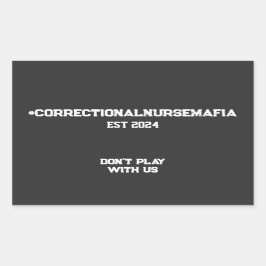 Fehlgeburt Rechteckiger Aufkleber