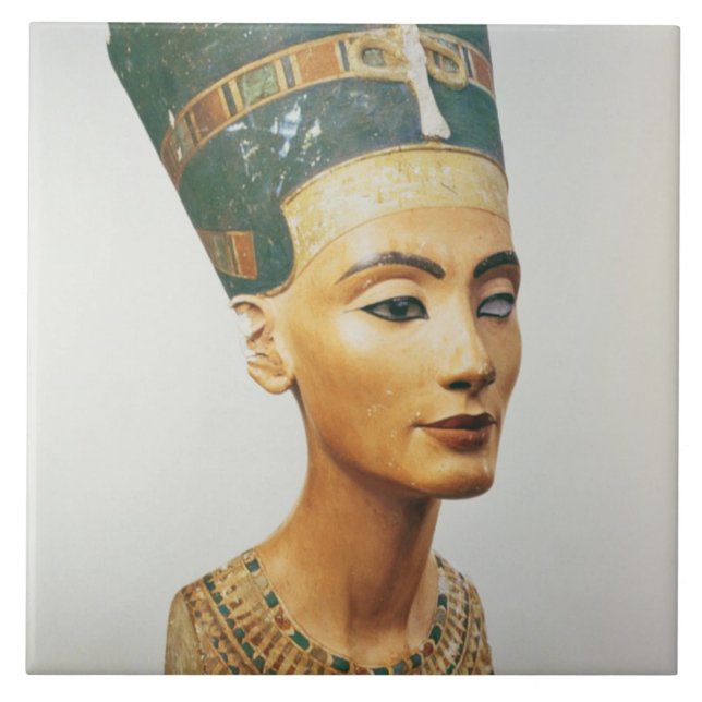 Fehlschlag der Königin Nefertiti, vom Studio des Fliese (Vorderseite)