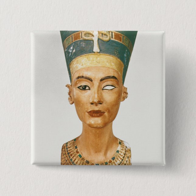 Fehlschlag der Königin Nefertiti, Vorderansicht, Button (Vorderseite)
