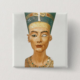 Fehlschlag der Königin Nefertiti, Vorderansicht, Button