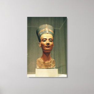 Fehlschlag der Königin Nefertiti, Vorderansicht Leinwanddruck