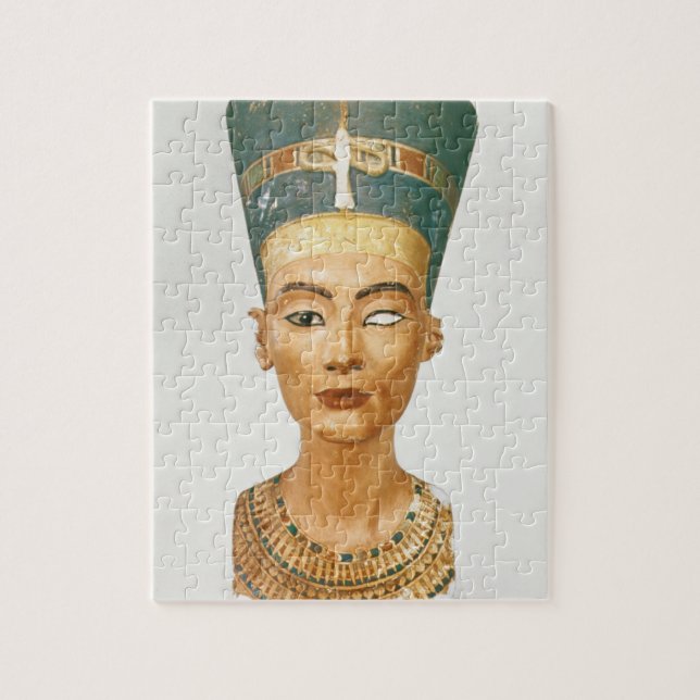 Fehlschlag der Königin Nefertiti, Vorderansicht, Puzzle (Vertikal)
