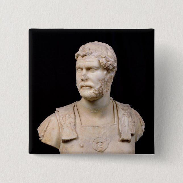 Fehlschlag des Kaisers Hadrian gefunden in Kreta Button (Vorderseite)