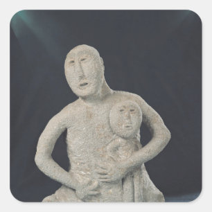 Fehlschlag einer Mutter-Göttin Quadratischer Aufkleber