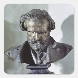 Fehlschlag von Giuseppe Verdi Quadratischer Aufkleber