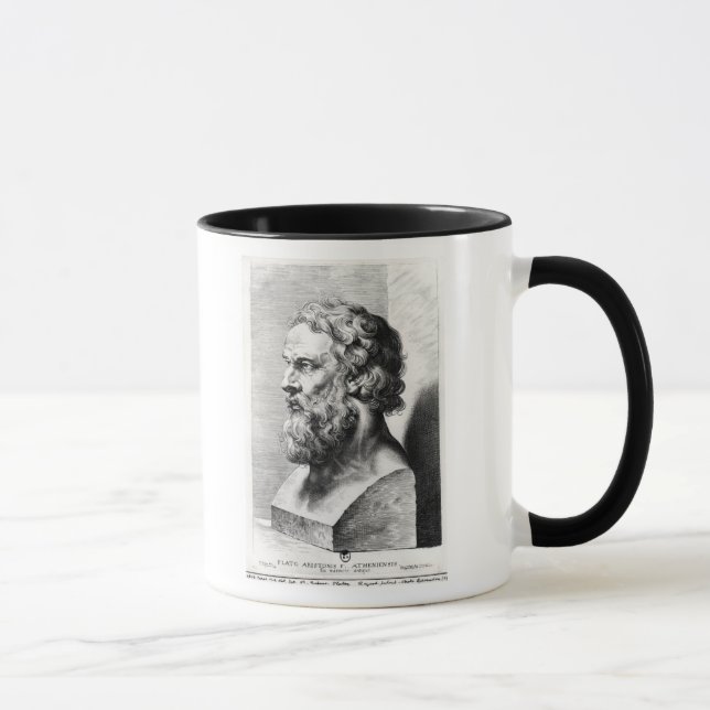 Fehlschlag von Plato gravierte durch Lucas Emil Tasse (Rechts)