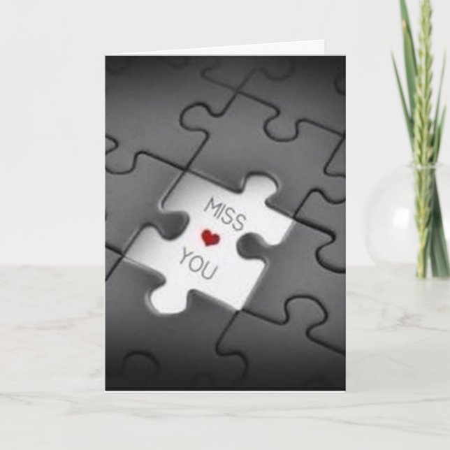 **FEHLT SIE*** MEHR, ALS SIE JEMALS WISSEN KÖNNTEN KARTE (Vorderseite)