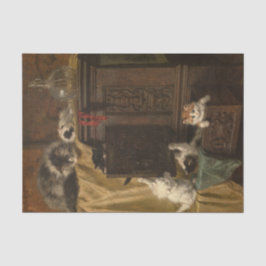 Fehlverhalten von Henriette Ronner-Knip Seidenpapier