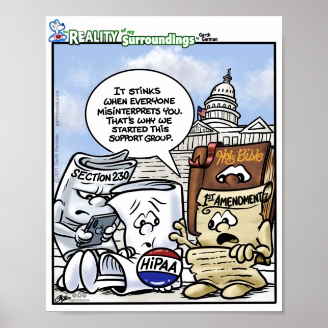 Fehlverstandenes Support Group Poster (Vorne)