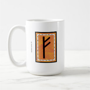 Fehu Rune Tasse - Wohlstand!