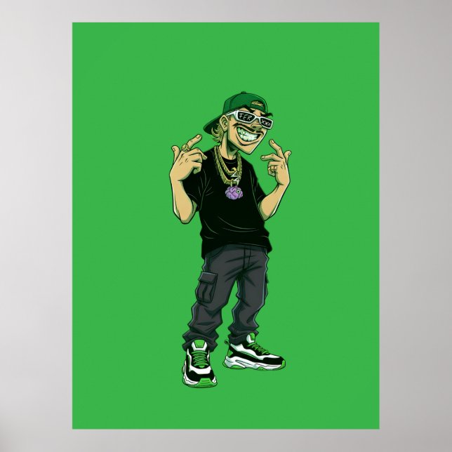 Feid Ferxxo Poster (Vorne)