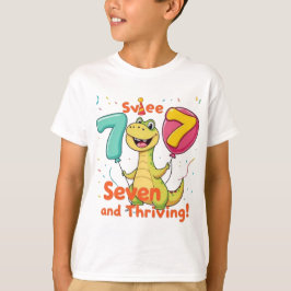 Feier 7. Geburtstag T-Shirt