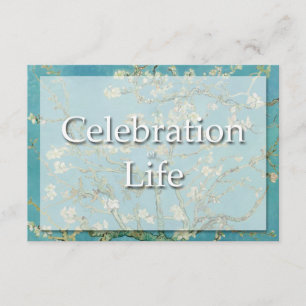 Feier-Begräbnis-Mitteilung Iris-Van Gogh 4 Einladung