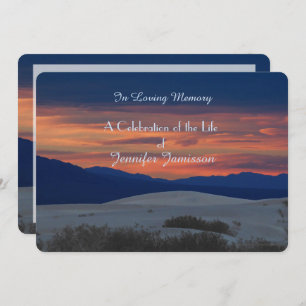 Feier der Einladung zum Leben, Sonnenuntergang in 