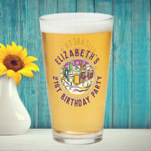 Feier des 21. Geburtstagsglases