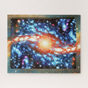 Feier des Kosmos lebhaft heller Nachthimmel Puzzle