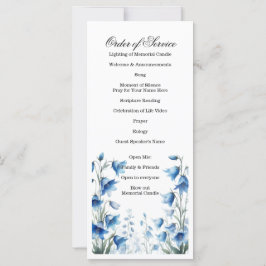 Feier des Lebens, Beerdigung, Gedenkdienst