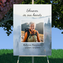 Feier des Lebens Deine Fotos Beerdigung herunterla Poster