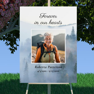 Feier des Lebens Deine Fotos Beerdigung herunterla Poster