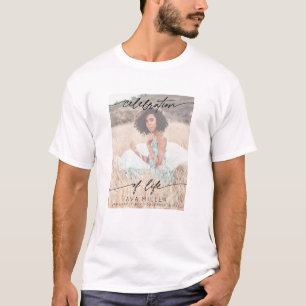 Feier-des-Lebens-Drehbuch Trauerfeier Tribut Foto T-Shirt