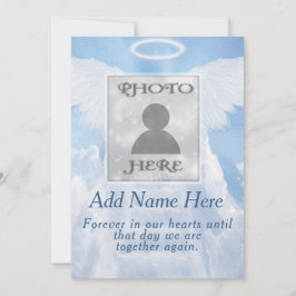 Feier des Lebens - Treppe zum Himmel Einladung