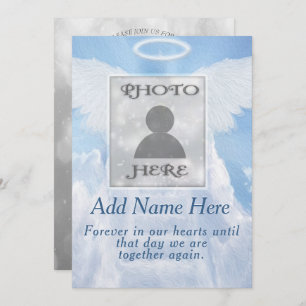 Feier des Lebens - Treppe zum Himmel Einladung