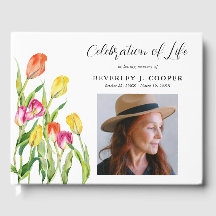 Feier des Lebens Wasserfarbe Tulip Florals