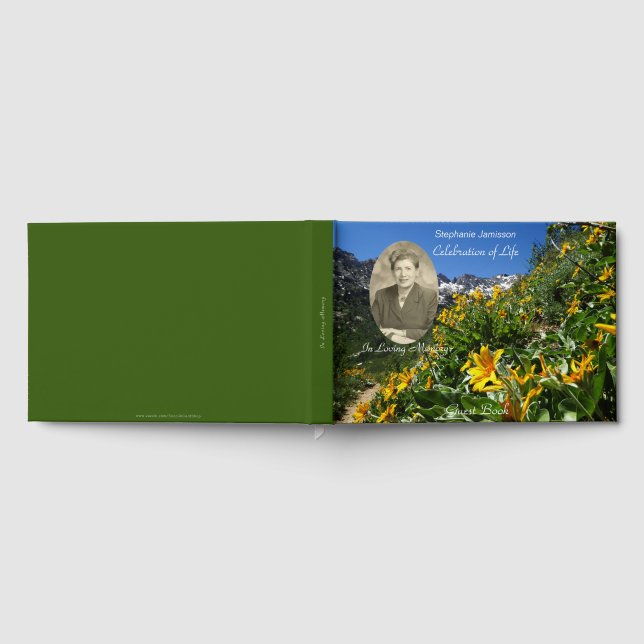 Feier des Life Gast Book mit Foto, Name Gästebuch (Voll)