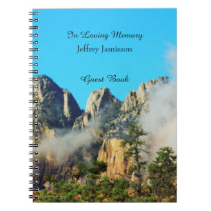 Feier des Life Guest Book, Zion National Park Notizblock