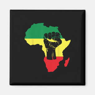 Feier des Schwarze Geschichte Monats Afrikanische Magnet
