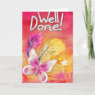 Feier gut gemacht karte