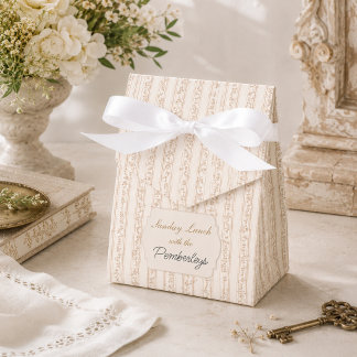 Feier im Herrenhaus Personalisiert Geschenkschachtel
