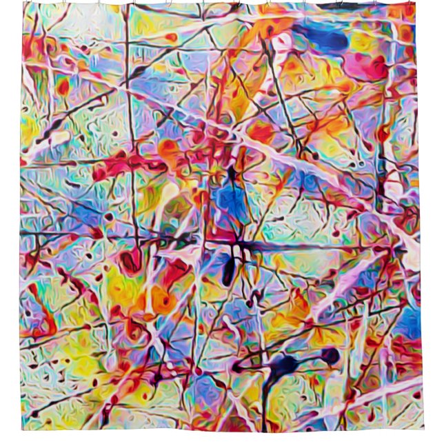 Feier Nr. 4 Duschvorhang (Vorderseite)