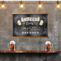 Feier und Biere bis 30 Jahre Geburtstagsparty
