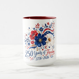 Feier USA 250 Jahre Freiheit Tasse