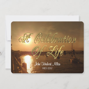 Feier von Leben Einladung