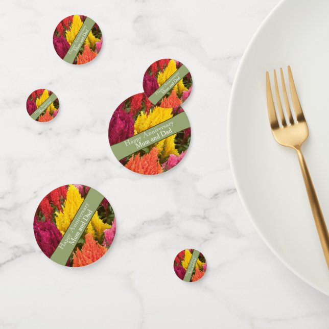 Feier zum 29. Hochzeitstag Konfetti (Gruppe)