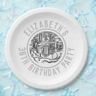 Feier zum 30. Geburtstag Pappteller