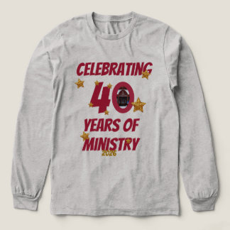 Feier zum 40-jährigen Jubiläum  Tri-Blend Shirt