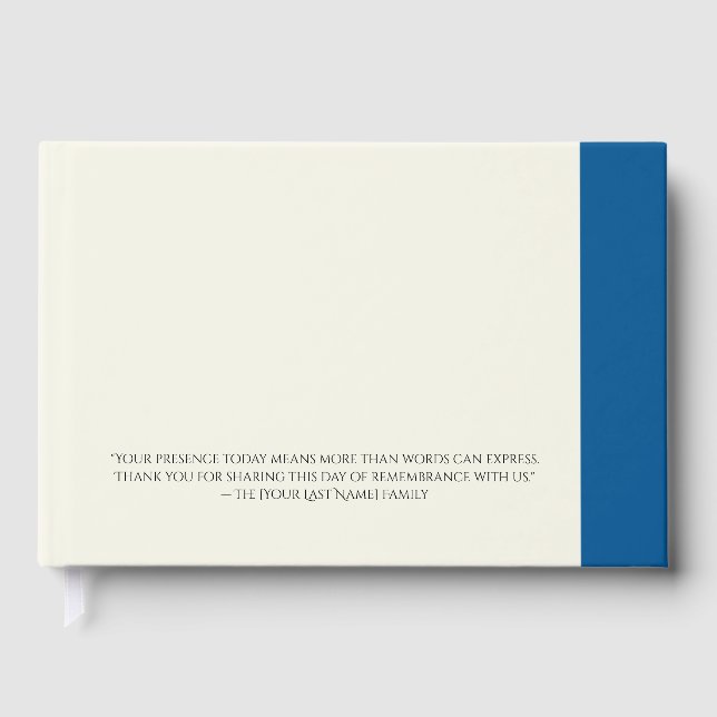 Feier zum Gästebuch "Lebensfoil" (Vorderseite)