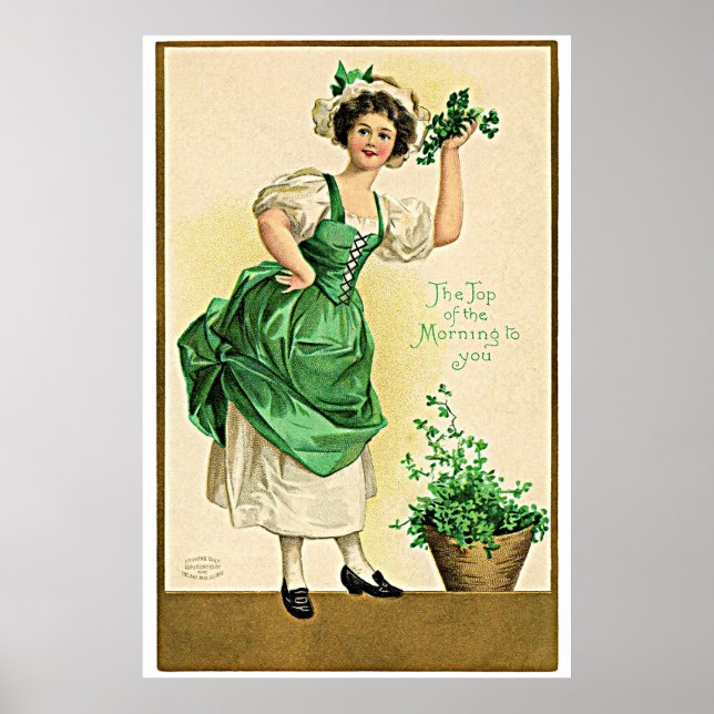 Feier zum St. Patrick's Day Poster (Vorne)