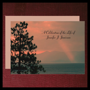 Feier zur Erinnerung an die Lichtbäume am See Einladung